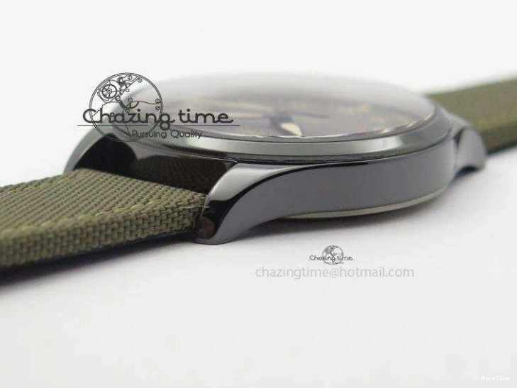 MIROTIME 0304 SunProtective MARK XVII IW324702 Real Ceramic MK Best Edition Green Dial On Green Nylon Strap A 7288